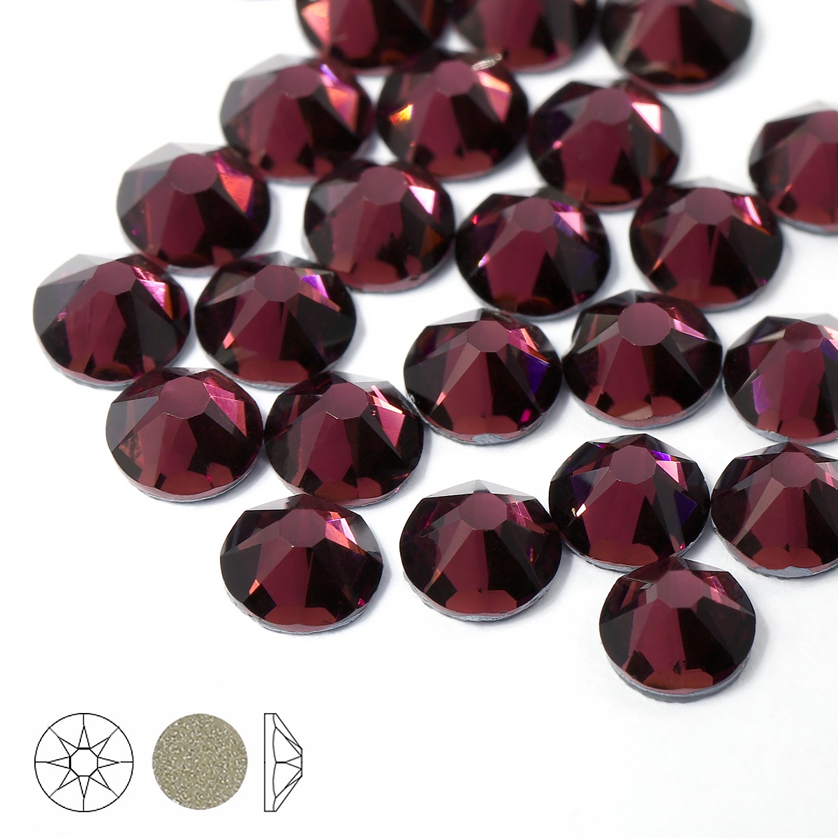 

TBY Xirius, 8+8 граней, SS16 (3,8-4,0 мм), цвет Amethyst, 100 шт, Xirius, 8+8 граней, SS16 (3,8-4,0 мм), цвет Amethyst, 100 шт
