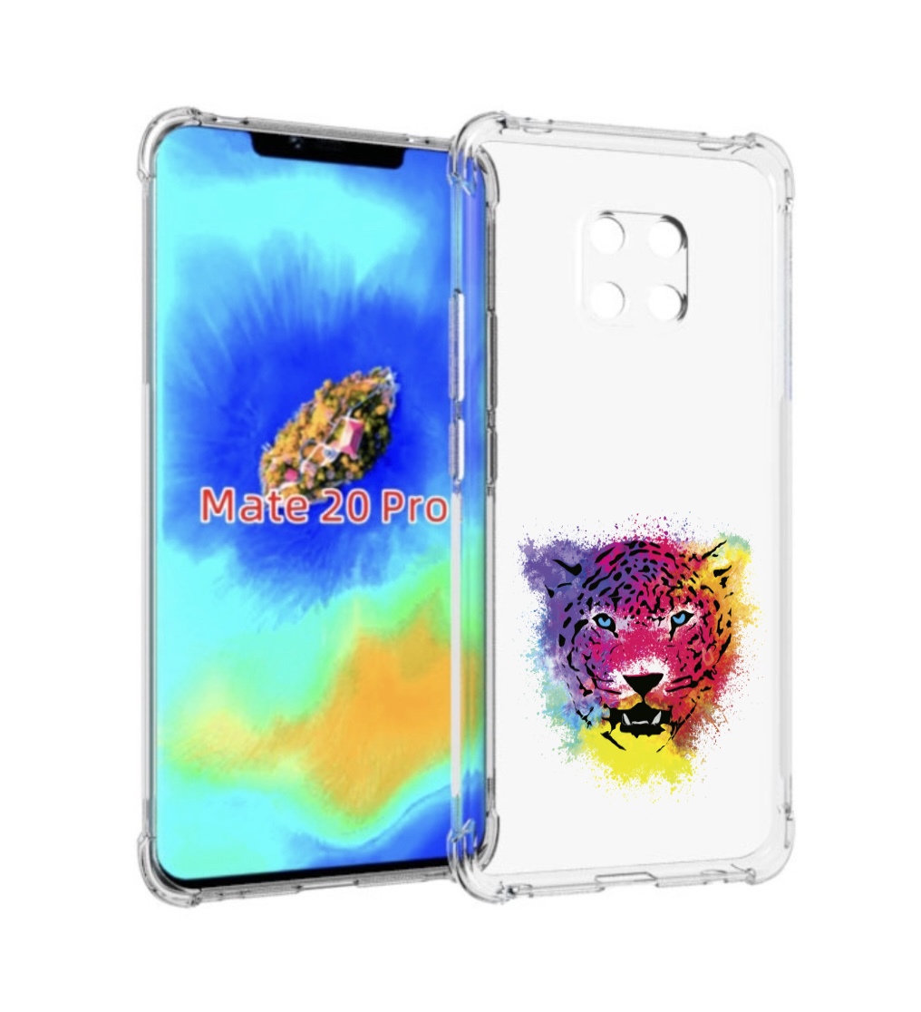 

Чехол MyPads Гепард для Huawei Mate 20 Pro/Mate 20 RS 6.39, Прозрачный, Tocco