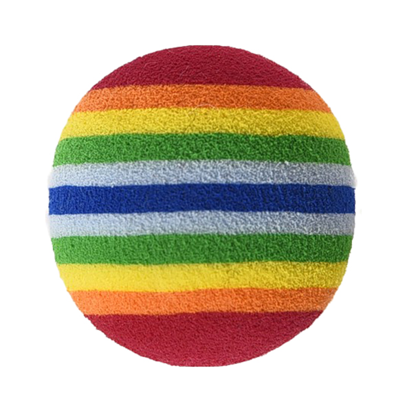 

Игрушка для кошек Foxie Rainbow Радужный мячик, 4 см, в ассортименте
