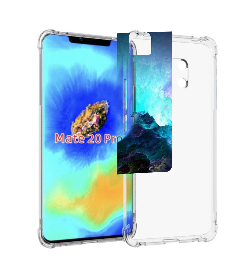 

Чехол MyPads Волна для Huawei Mate 20 Pro/Mate 20 RS 6.39, Прозрачный, Tocco