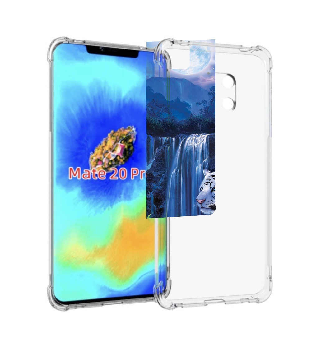 

Чехол MyPads Водопад для Huawei Mate 20 Pro/Mate 20 RS 6.39, Прозрачный, Tocco