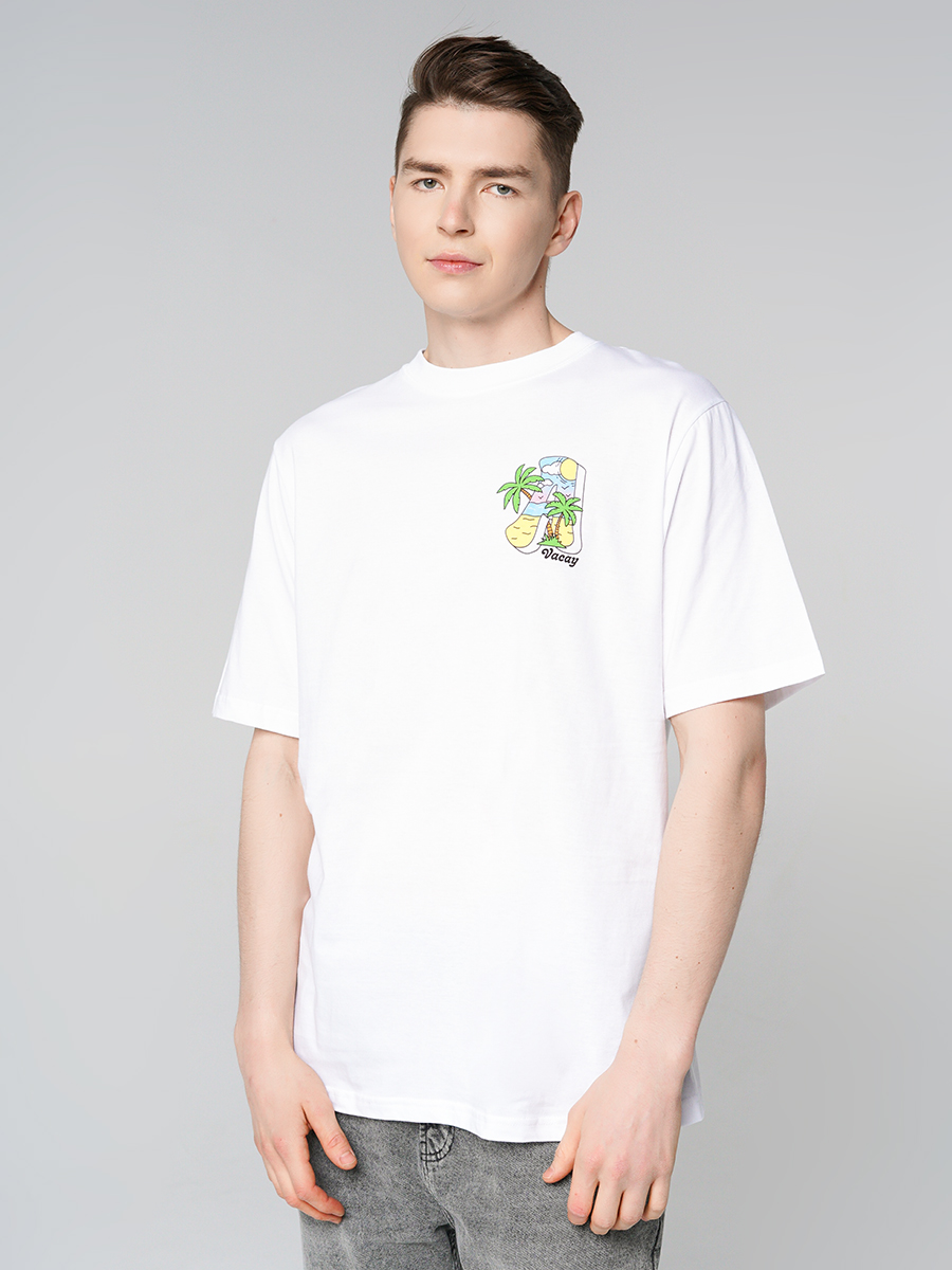 

Футболка мужская ТВОЕ 90532 белая XL, 90532