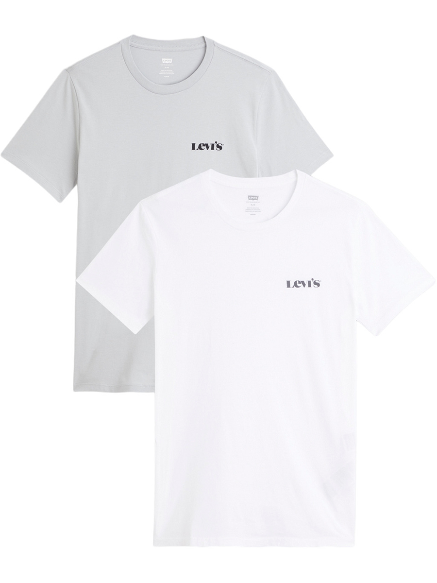 

Комплект футболок мужских Levis 79681-0011 разноцветных S, 79681-0011
