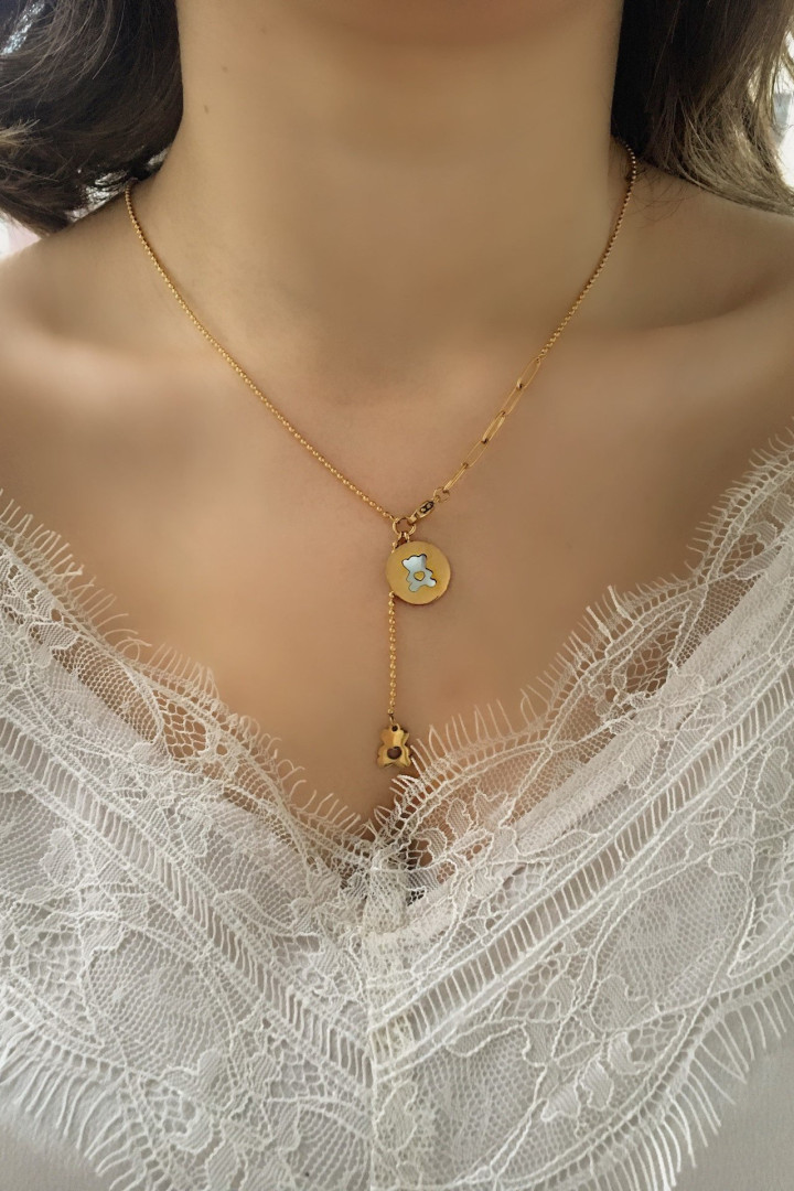 

Колье из стали My Joyas Design JKO562 (доставка из-за рубежа), JKO562