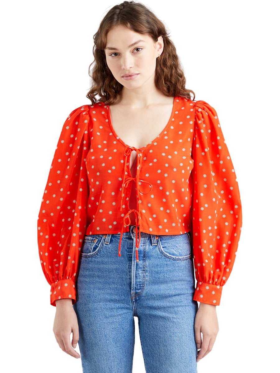 Блуза женская Levis A1875-0001 оранжевая M