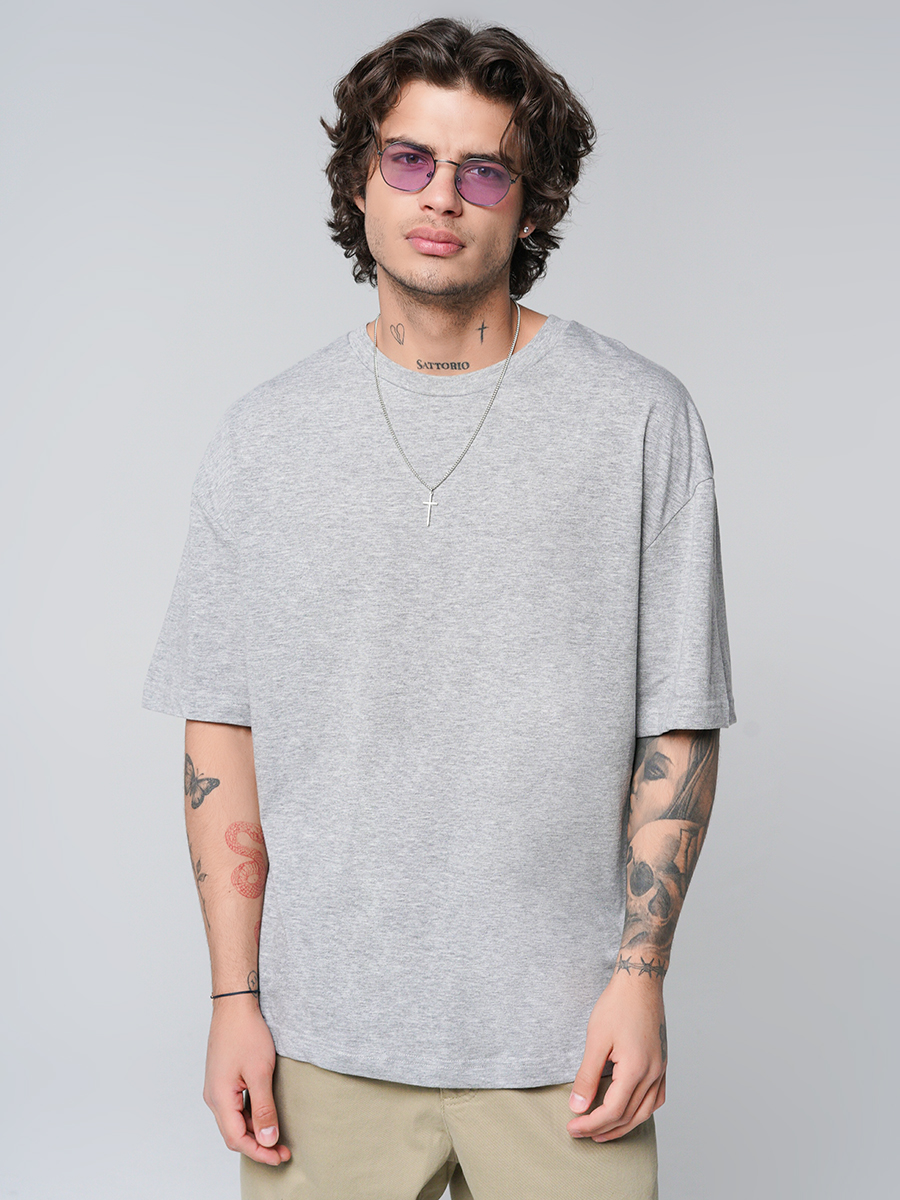 

Футболка мужская ТВОЕ 90522 серая XXL, 90522