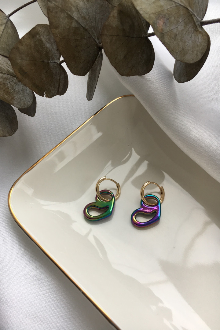 

Серьги из бижутерного сплава с гематитом My Joyas Design JKU581 (доставка из-за рубежа), JKU581