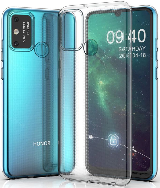 

Защитный чехол на Honor 9A прозрачный, 174