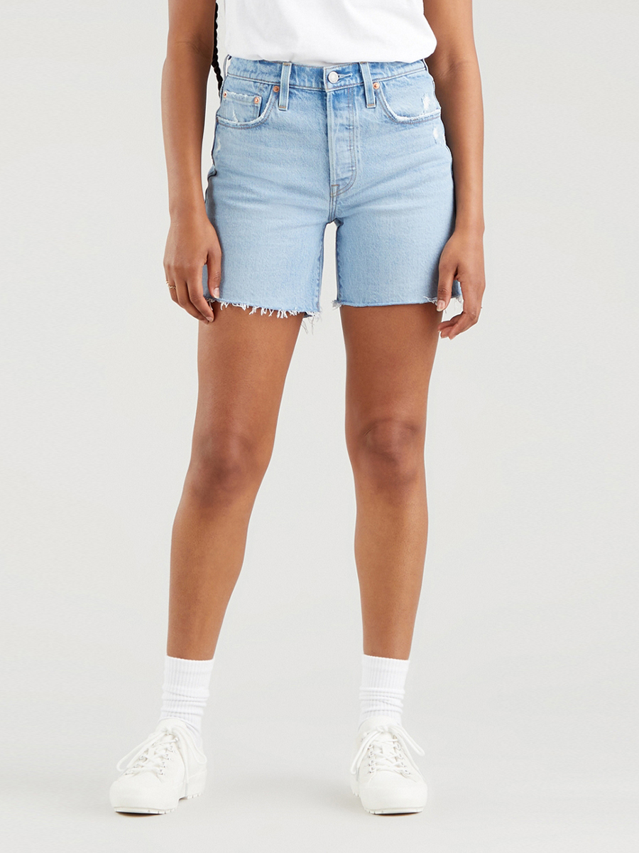 

Шорты женские Levis 85833-0018 голубые 30, 85833-0018