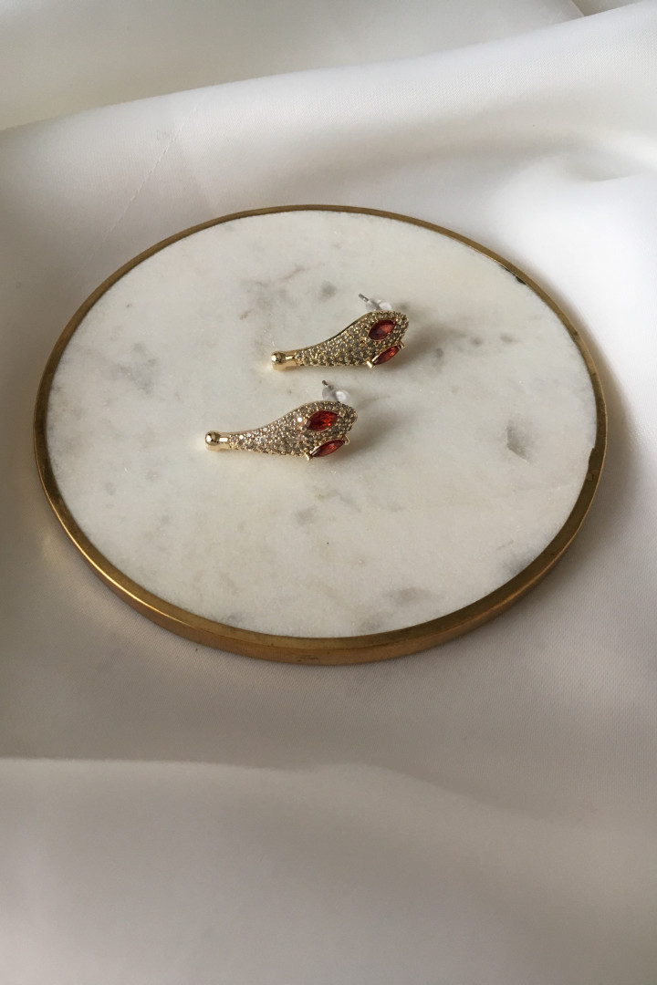

Пусеты из латуни с кристаллами My Joyas Design JKU435 (доставка из-за рубежа), JKU435