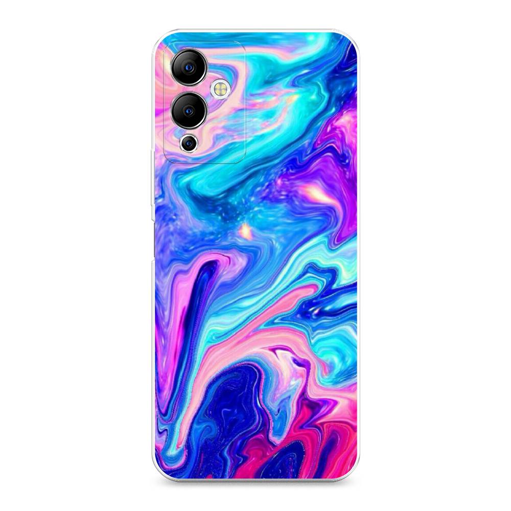 

Чехол Awog на Infinix Note 12i "Потеки краски", 3102050-10