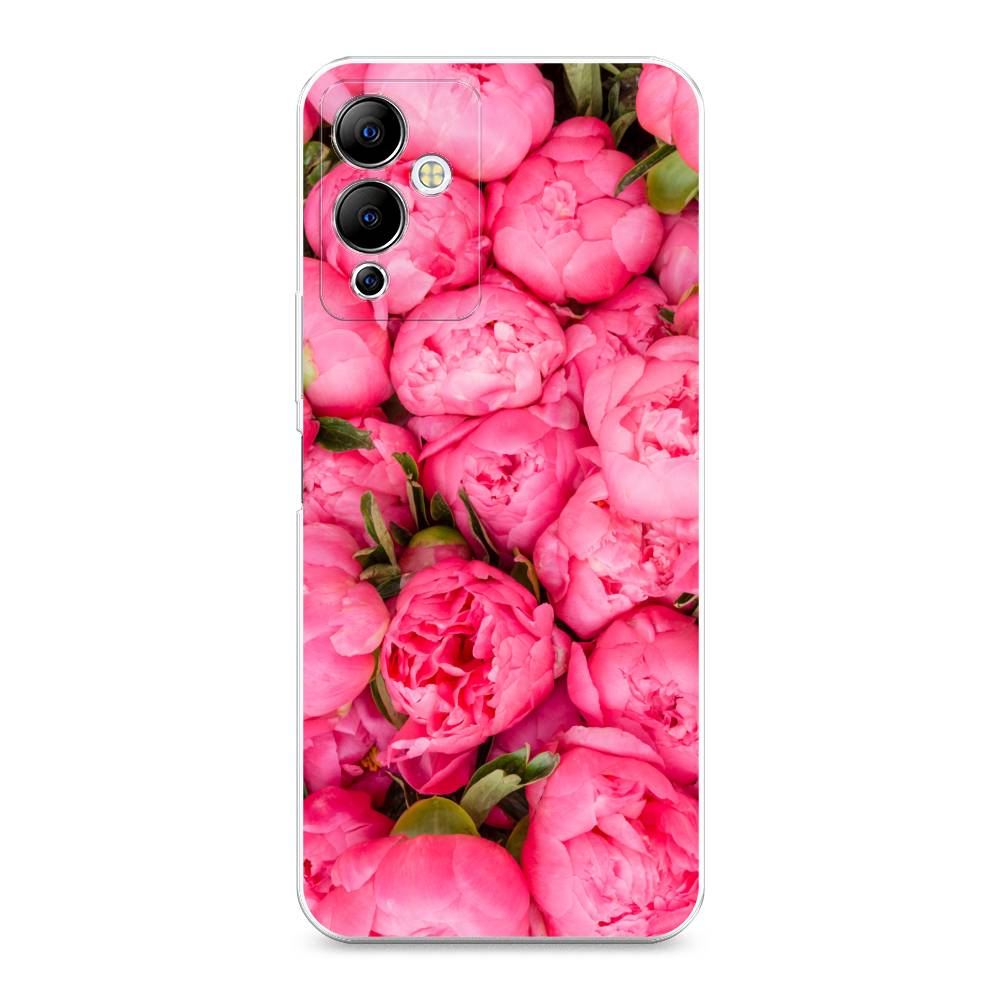 

Чехол Awog "Прекрасные пионы" для Infinix Note 12i, 3102050-8