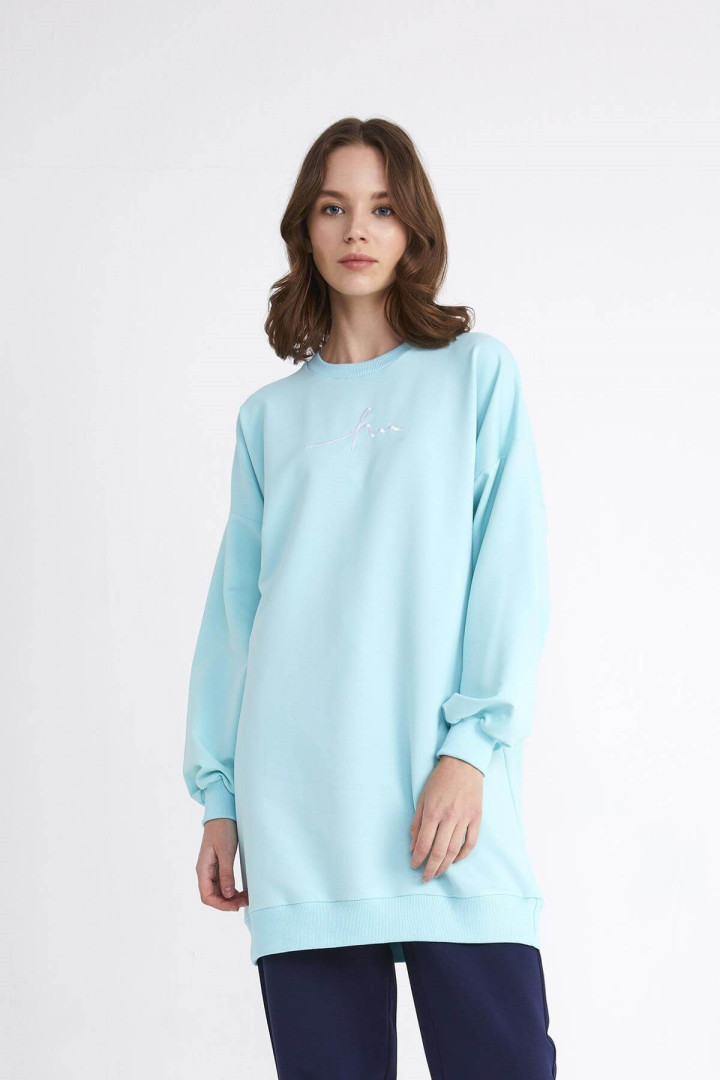 

Свитшот женский Hasema 1940 зеленый S-M (доставка из-за рубежа), 1940