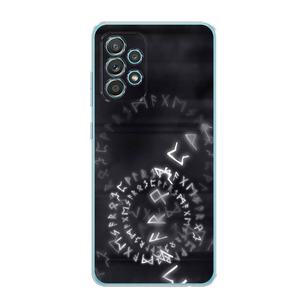 

Чехол на Samsung Galaxy A33 5G "Руны", Серый;черный, 2104450-3