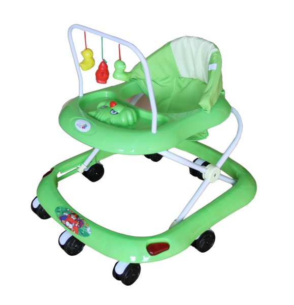 Ходунки детские Alis Маленький водитель, зеленый alis ходунки маленький водитель с 8 сил колес муз зеленый