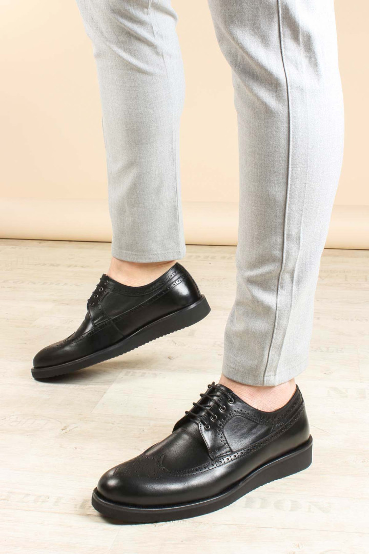 

Туфли мужские FAST STEP 822MA051 черные 40 (доставка из-за рубежа), 822MA051