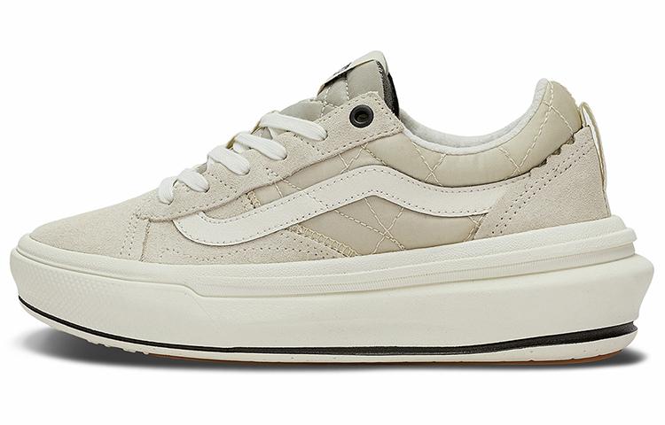 

Кеды унисекс Vans Old Skool Overt Plus CC бежевые 38 EU, Бежевый, Old Skool Overt Plus CC