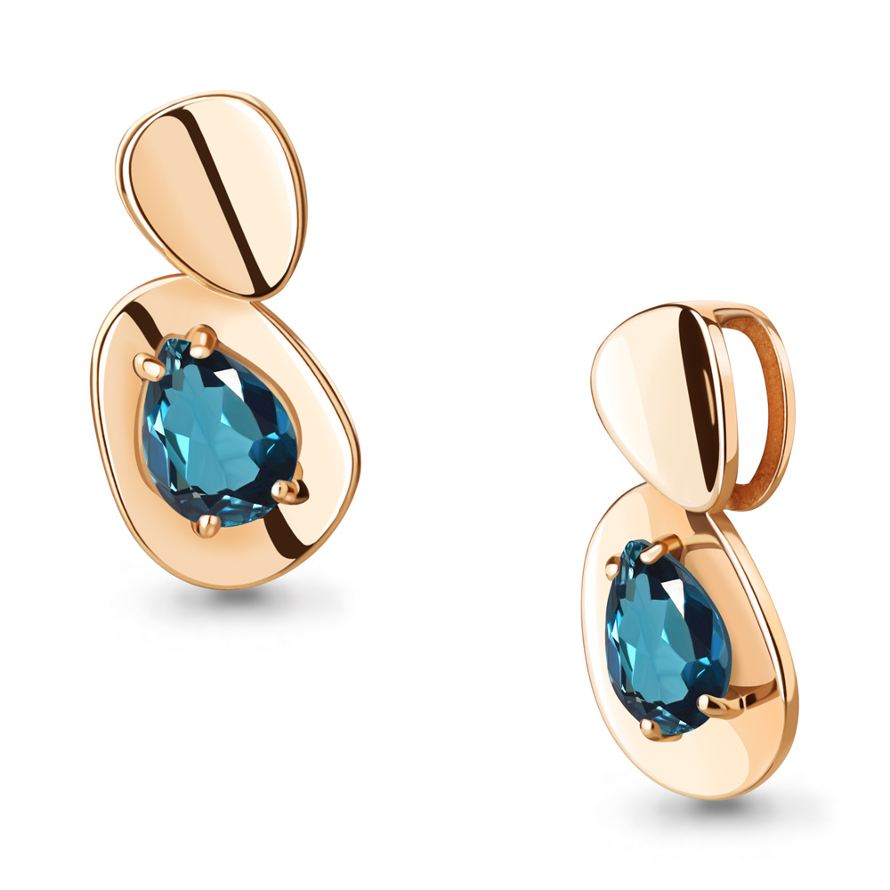 

Кулон из серебра с топазом Aquamarine Aquamarine 2534808_925_з, 2534808_925_з