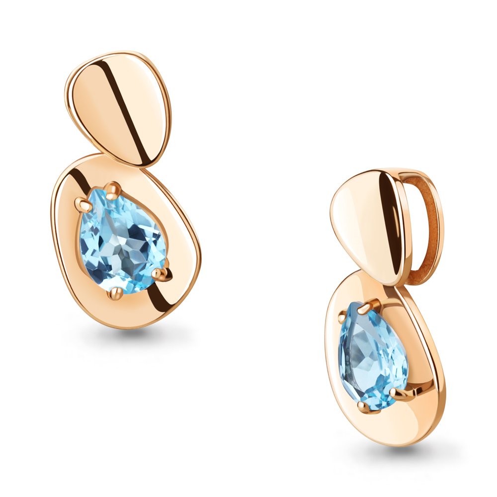 

Кулон из серебра с топазом Aquamarine Aquamarine 2534805_925_з, 2534805_925_з