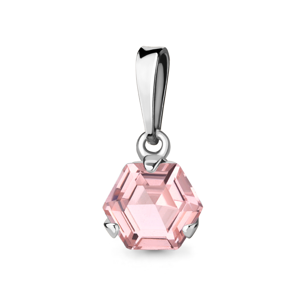 

Кулон из серебра с морганитом искусственным Aquamarine Aquamarine 2534690_925_р, 2534690_925_р