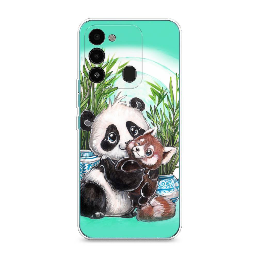 

Чехол Awog на Tecno Spark Go 2022/8С/9 "Друзья зверята", Разноцветный, 301350-2