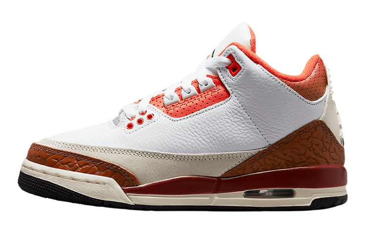 

Кеды унисекс Jordan Air Jordan 3 Retro Mars Stone GS белые 38 EU, Белый, Air Jordan 3 Retro Mars Stone GS