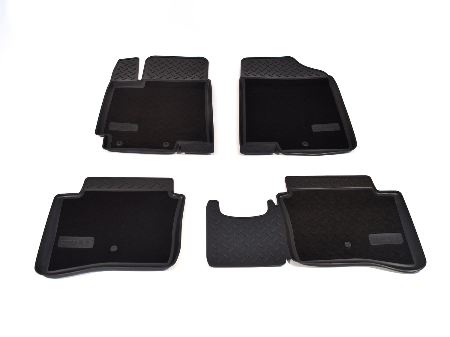 фото Norplast коврики салона комбинированные kia rio (rus) (2011) npl-po-43-37-cm
