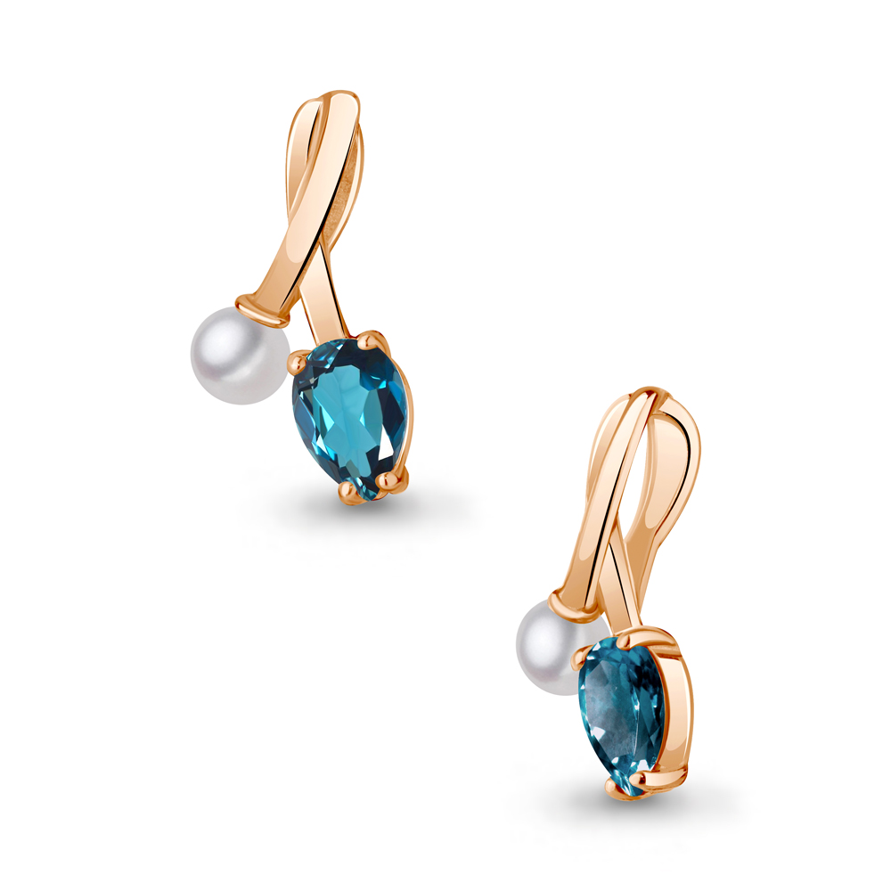 

Кулон из серебра с топазом Aquamarine Aquamarine 2533208_925_з, 2533208_925_з
