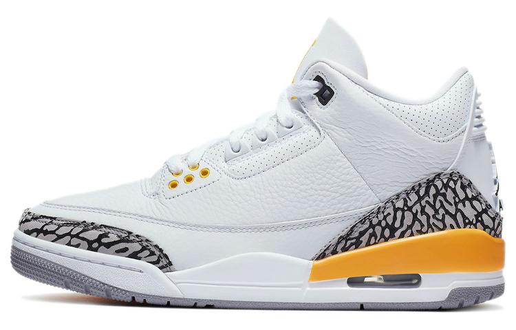 

Кеды унисекс Jordan Air Jordan 3 retro laser orange белые 42 EU, Белый, Air Jordan 3 retro laser orange