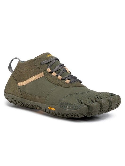 Кроссовки мужские Vibram Fivefingers V-Treck 18M7402 зеленые 43 EU