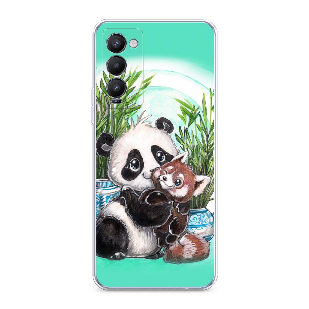 

Чехол Awog на Tecno Camon 18/18T "Друзья зверята", Разноцветный, 300950-2