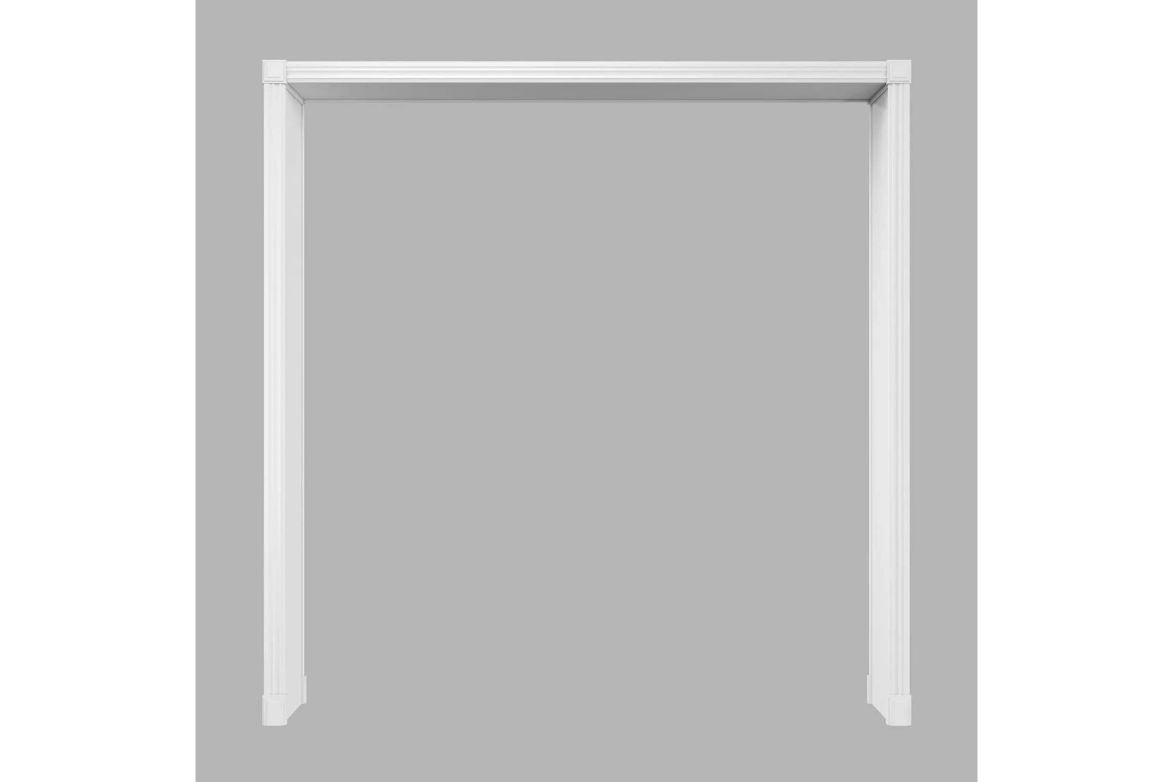 Cosca Decor , Портал Квадро, белый, ламинированный МДФ, набор СПБ074364