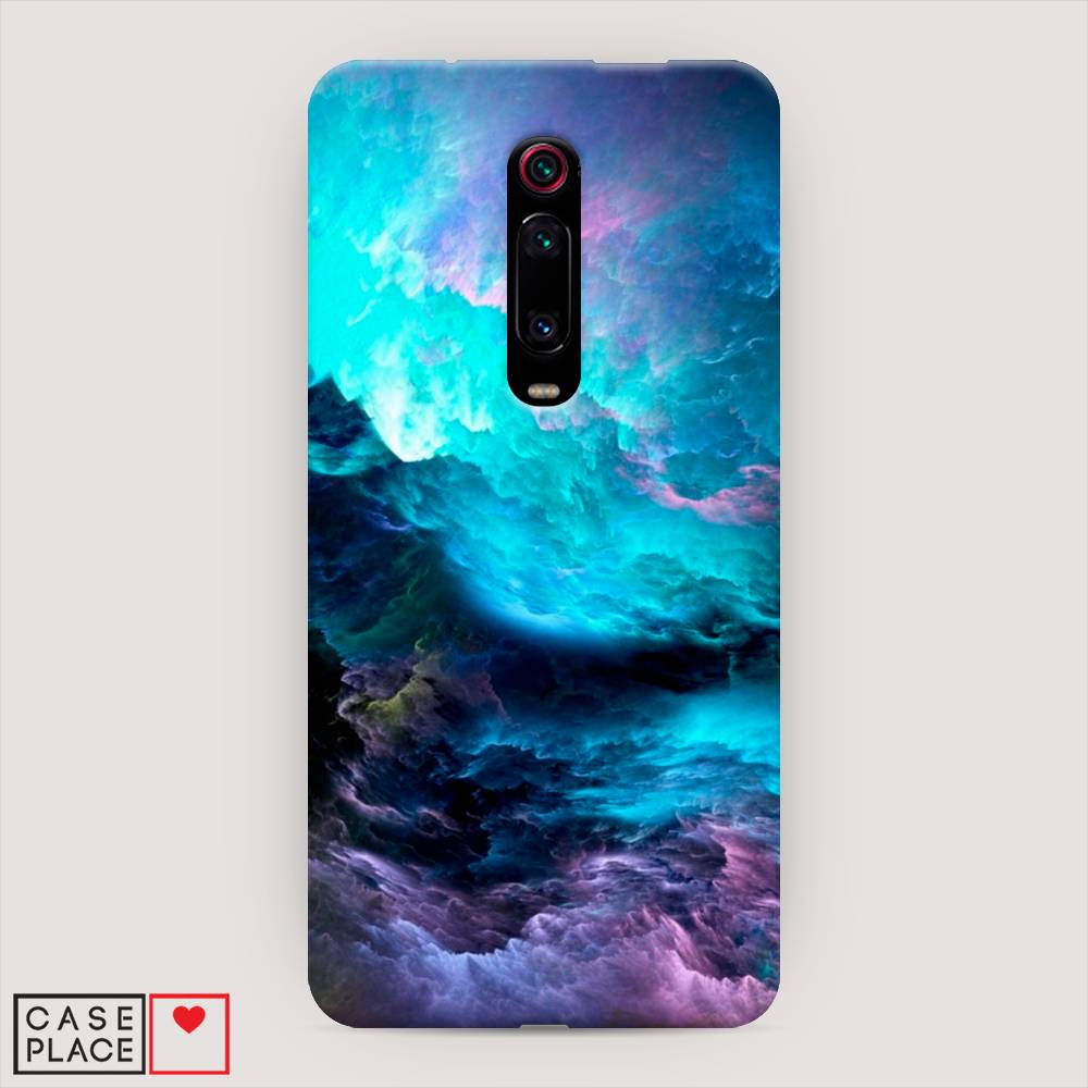

Пластиковый чехол "Бирюзовое небо" на Xiaomi Redmi K20, 35520-3