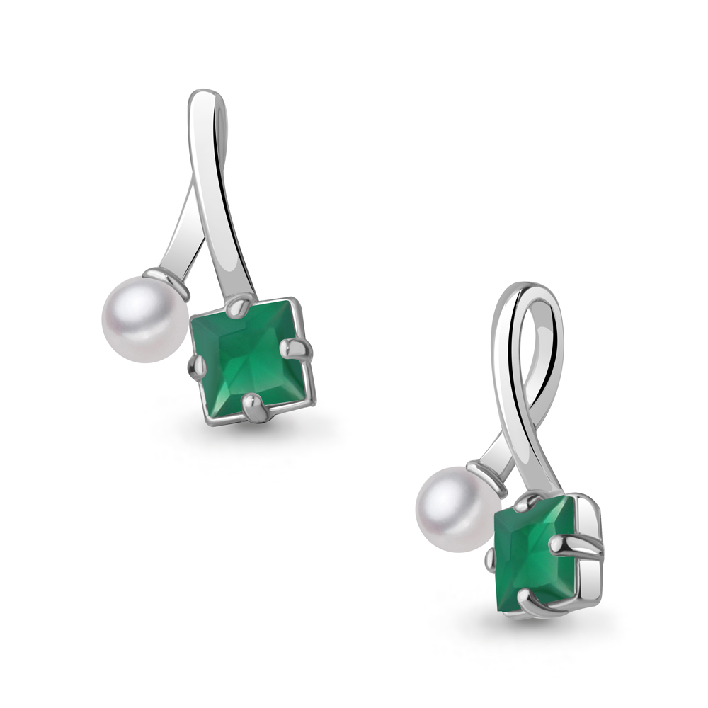 

Кулон из серебра с агатом Aquamarine Aquamarine 2533009_925_р, 2533009_925_р