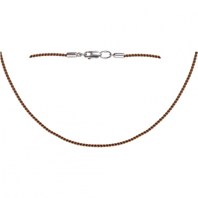 

Шнурок из серебра 40 см Эстет 01Л051646-3, 01Л051646-3