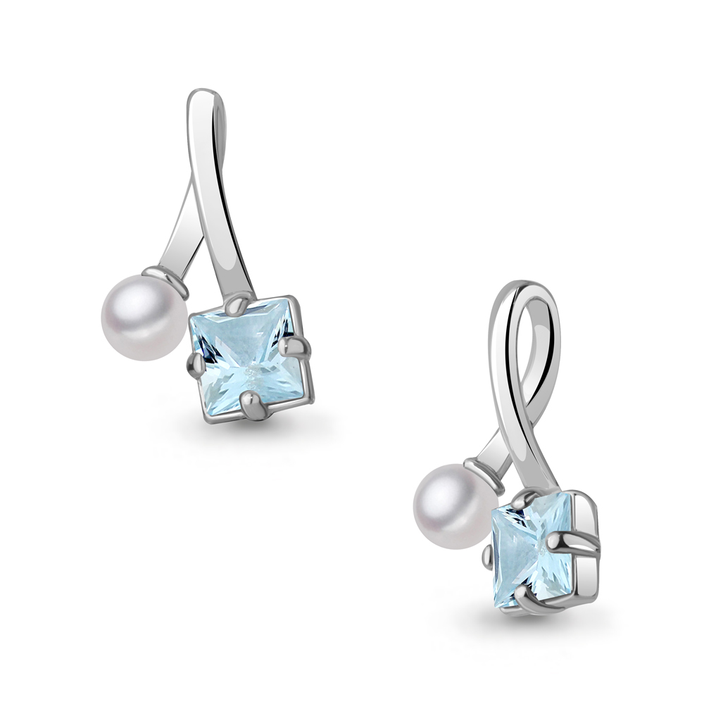 

Кулон из серебра с топазом Aquamarine Aquamarine 2533002_925_р, 2533002_925_р