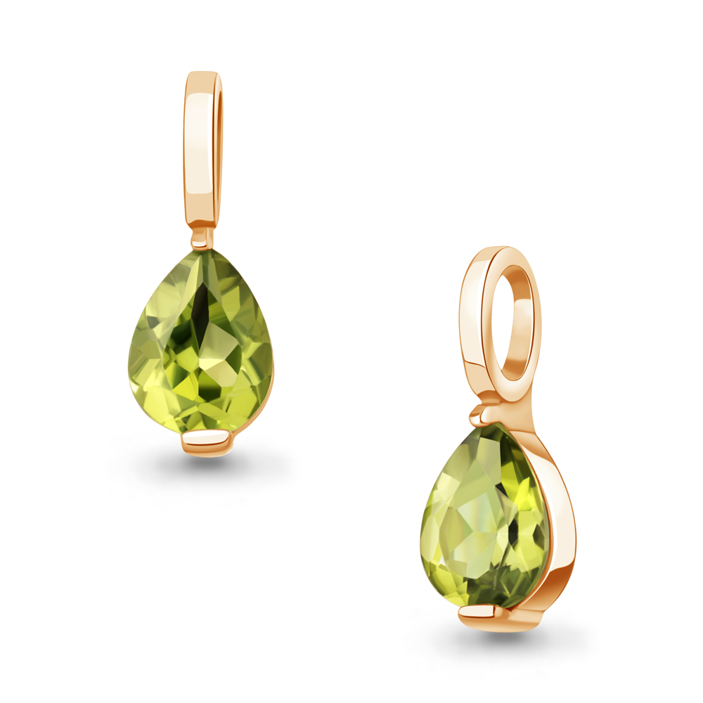 

Кулон из серебра с хризолитом Aquamarine Aquamarine 2532907_925_з, 2532907_925_з