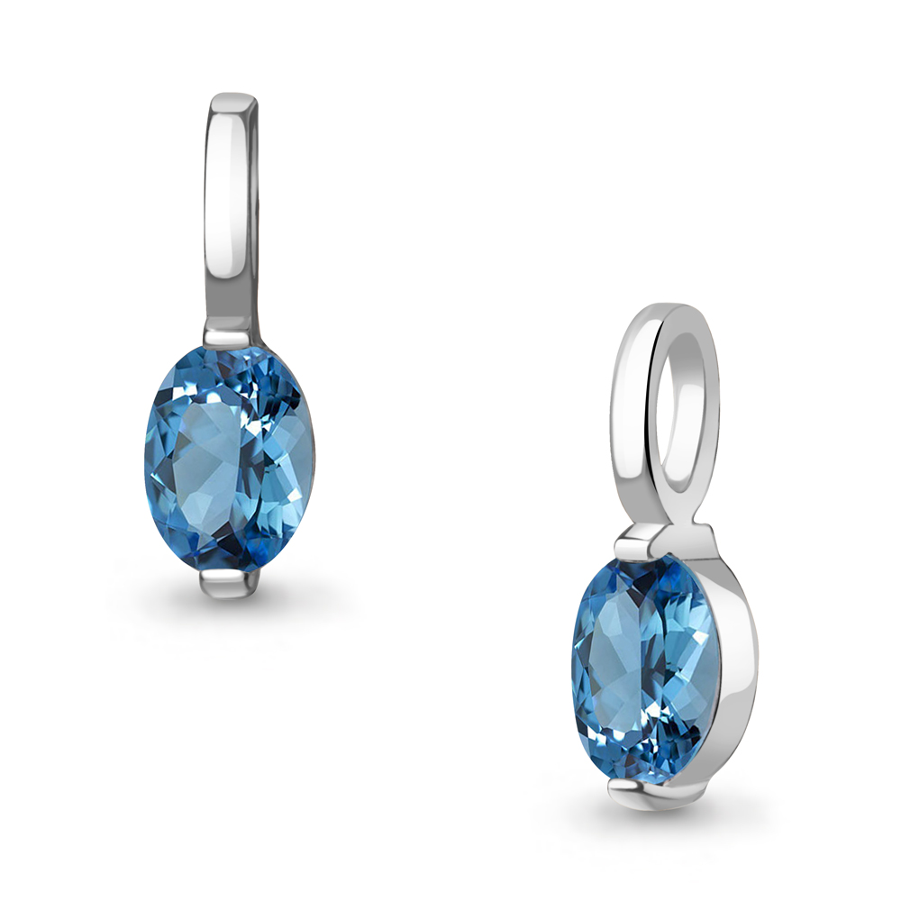 

Подвеска из серебра с топазом Aquamarine Aquamarine 2532805_925_р, 2532805_925_р