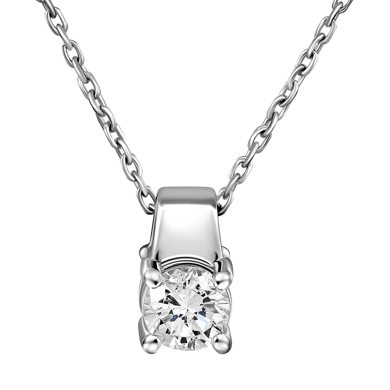 

Подвеска из белого золота с бриллиантом выращенным IQ Diamonds 1507-P5W-RD27GHVSSI-IG, 1507-P5W-RD27GHVSSI-IG