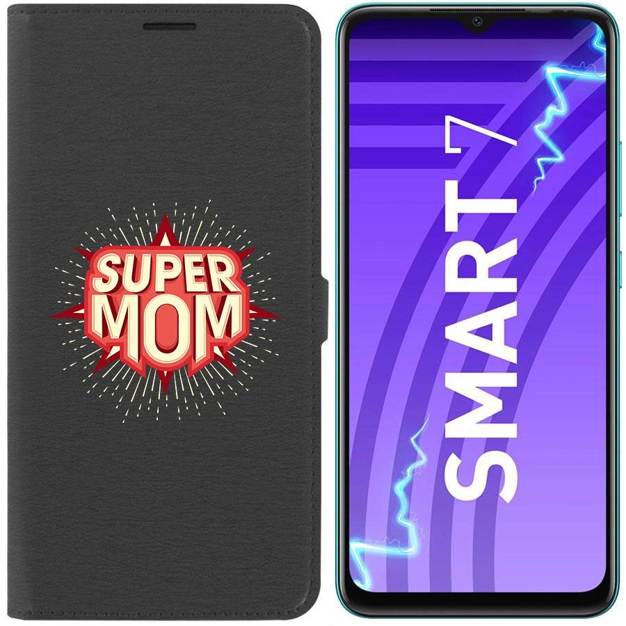 

Чехол-книжка Krutoff Eco Book для Infinix Smart 7 Супер Мама (черный)