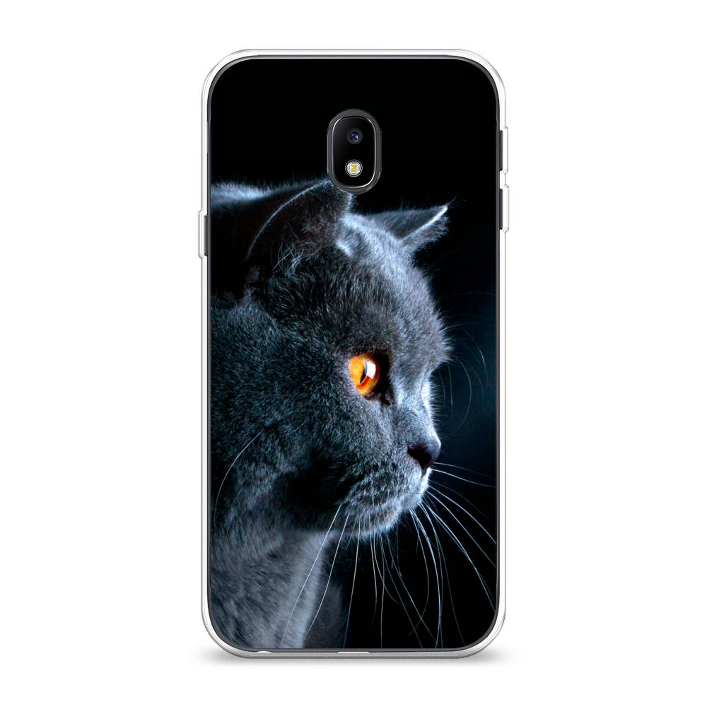 

Чехол Awog на Samsung Galaxy J3 2017 / Самсунг J3 2017 "Благородный кот британец", Черный;серый;оранжевый, 22550-2