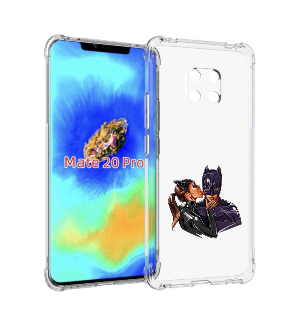 Чехол MyPads Бэтман для Huawei Mate 20 Pro/Mate 20 RS 6.39