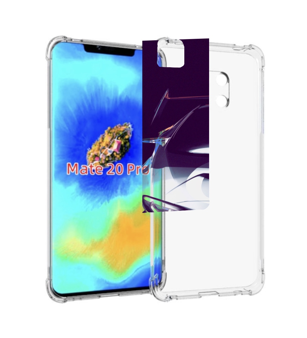 

Чехол MyPads Бэмвэ мужской для Huawei Mate 20 Pro/Mate 20 RS 6.39, Прозрачный, Tocco