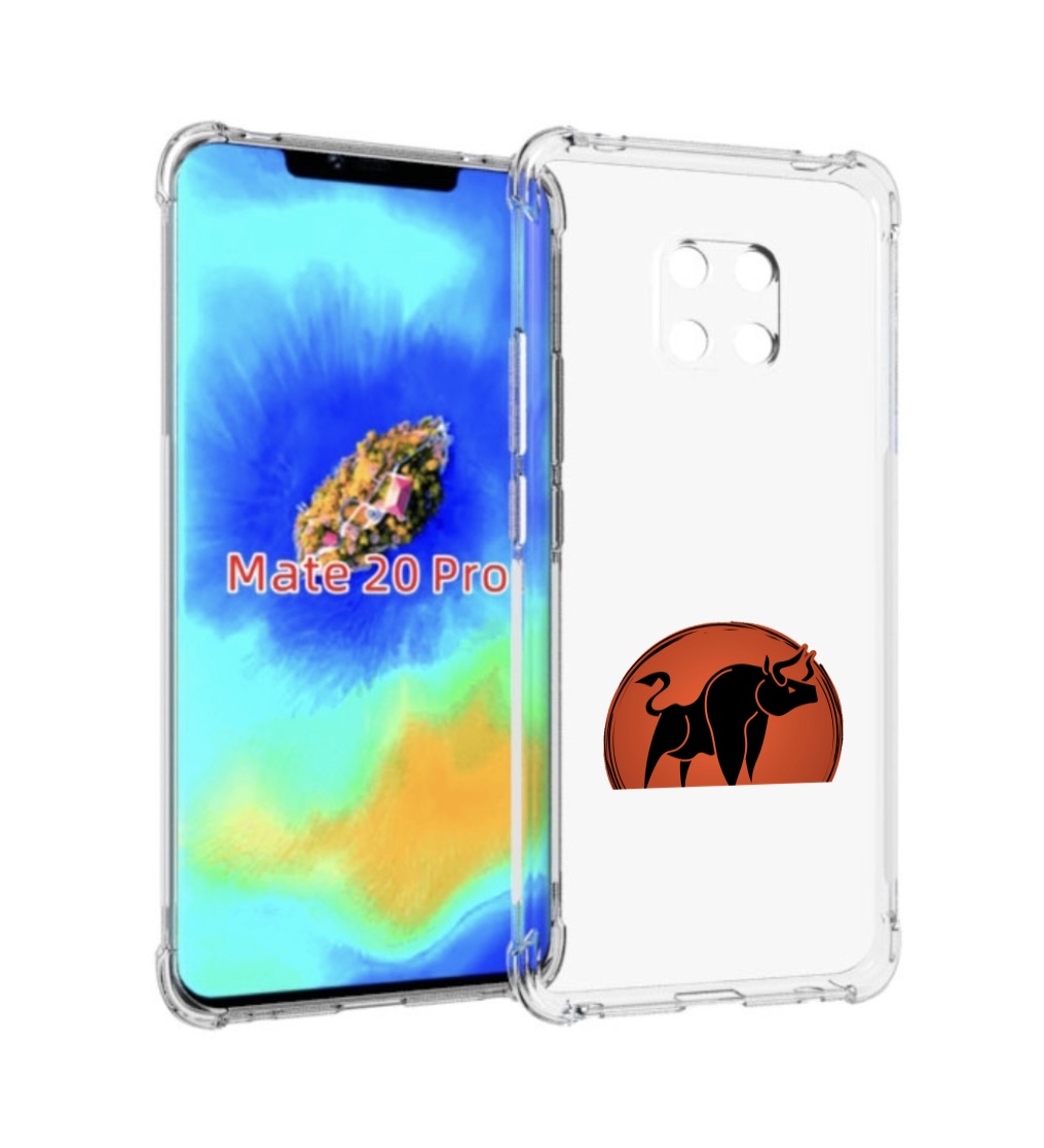 

Чехол MyPads Бык-2 для Huawei Mate 20 Pro/Mate 20 RS 6.39, Прозрачный, Tocco