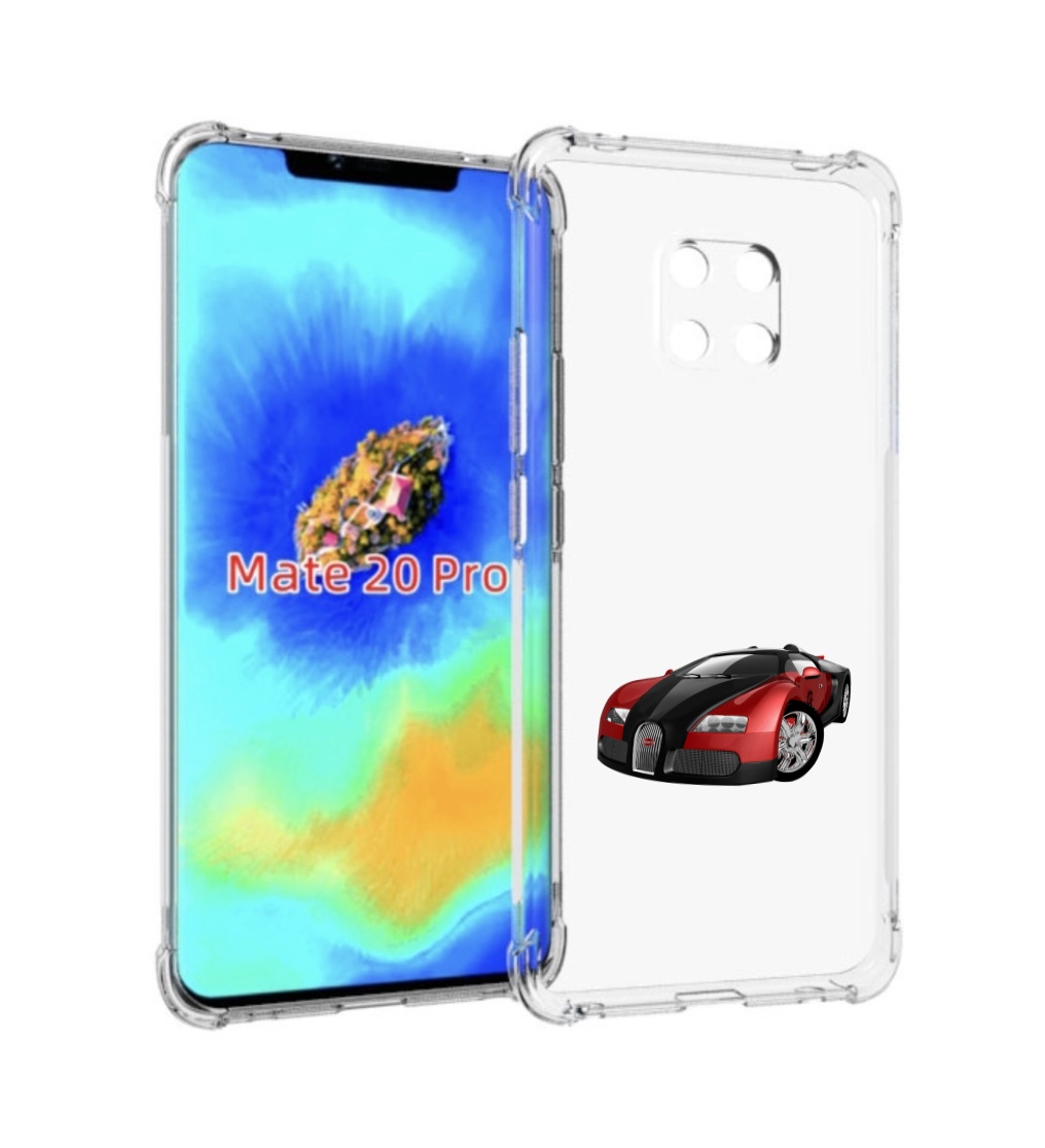 

Чехол MyPads Бука мужской для Huawei Mate 20 Pro/Mate 20 RS 6.39, Прозрачный, Tocco
