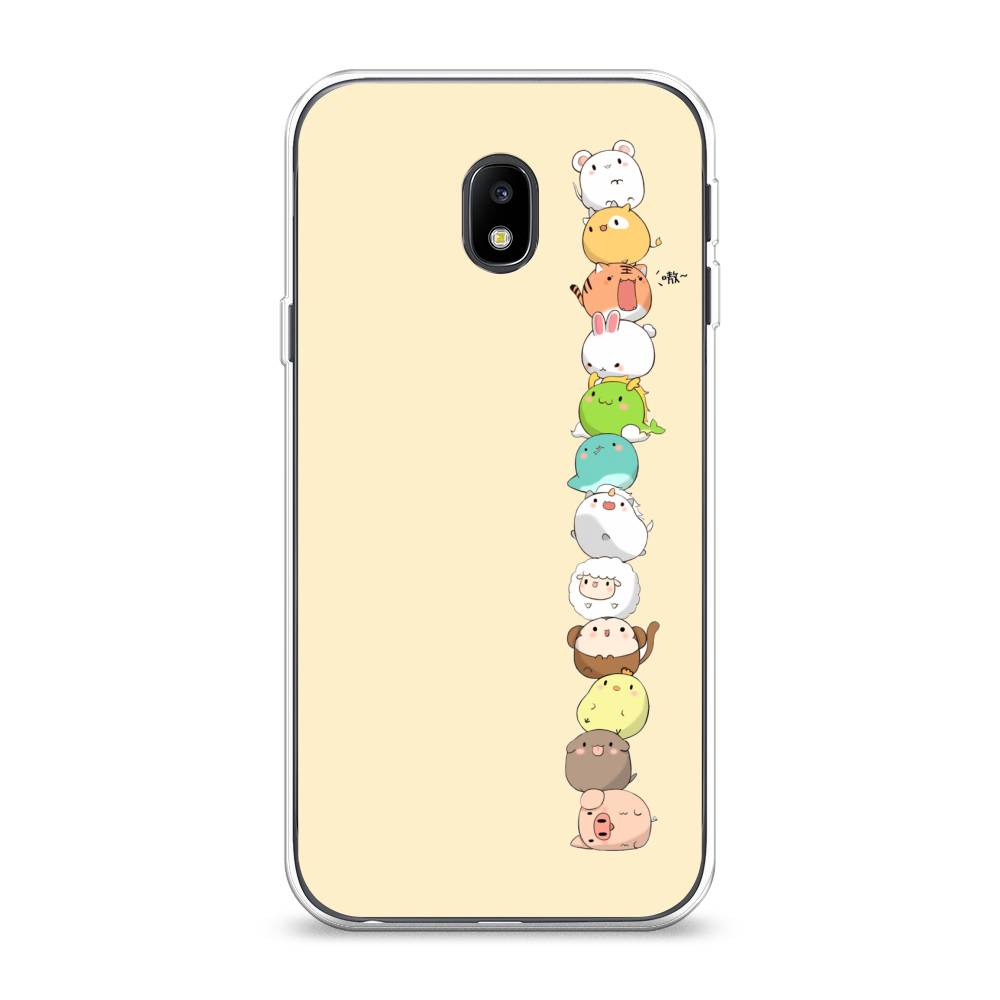

Чехол Awog на Samsung Galaxy J3 2017 / Самсунг J3 2017 "Питомцы Чиби", Желтый, 22550-2