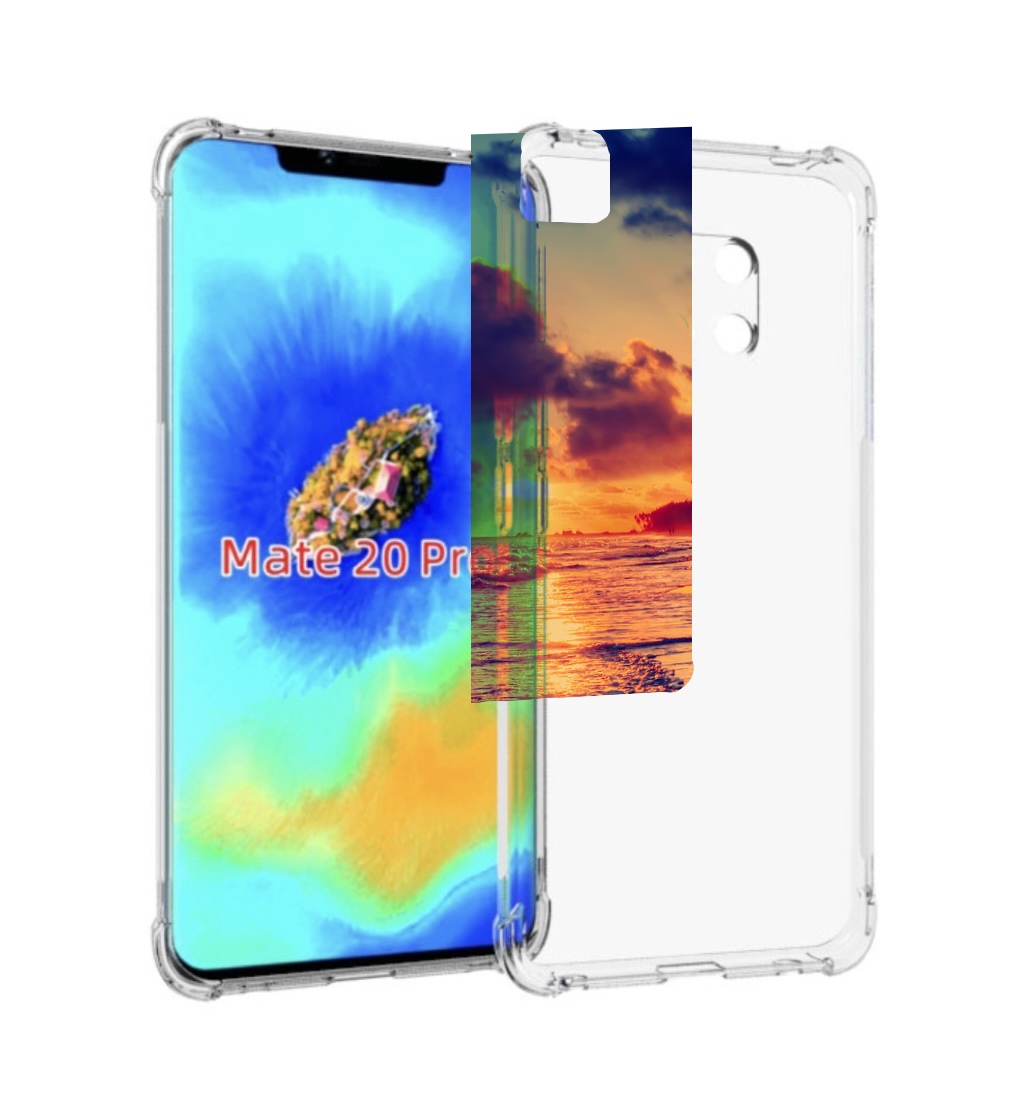 

Чехол MyPads Берег для Huawei Mate 20 Pro/Mate 20 RS 6.39, Прозрачный, Tocco