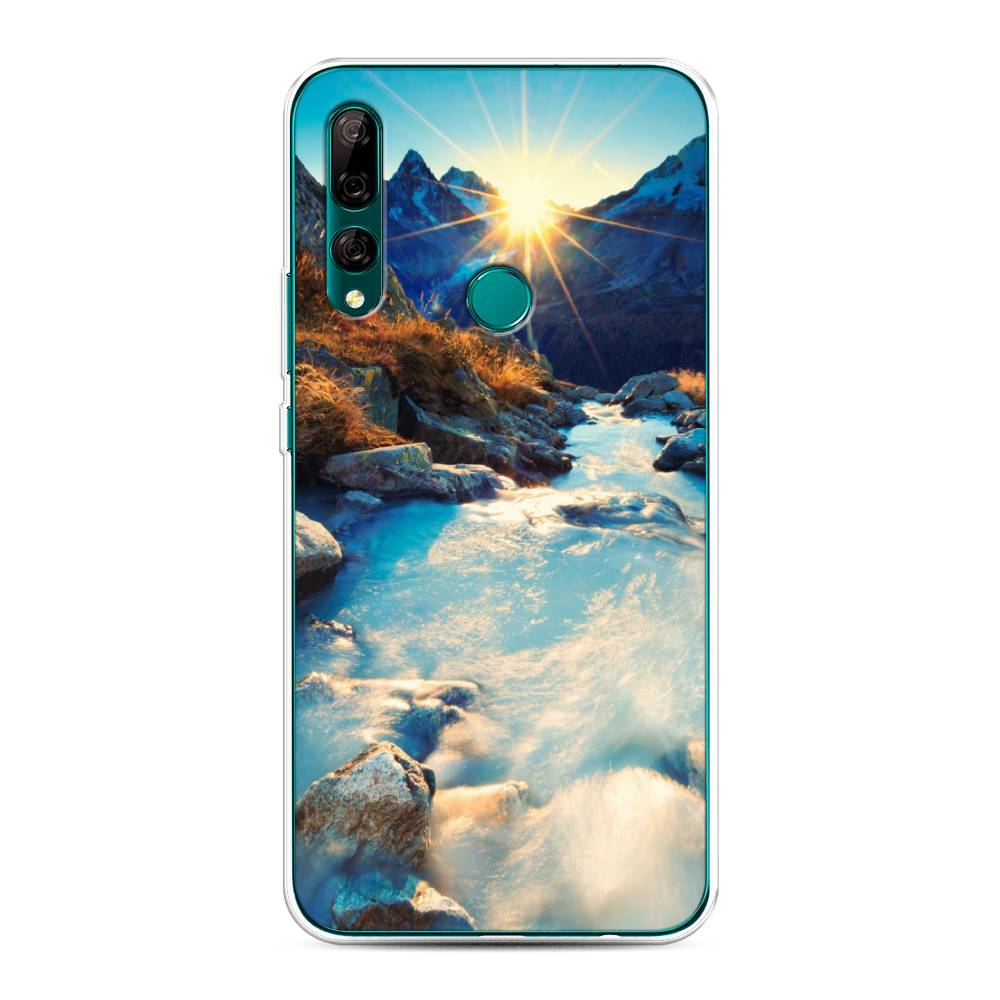 

Чехол Awog на Huawei Y9 Prime 2019 "Восход 7", Коричневый;белый;голубой, 611950-4