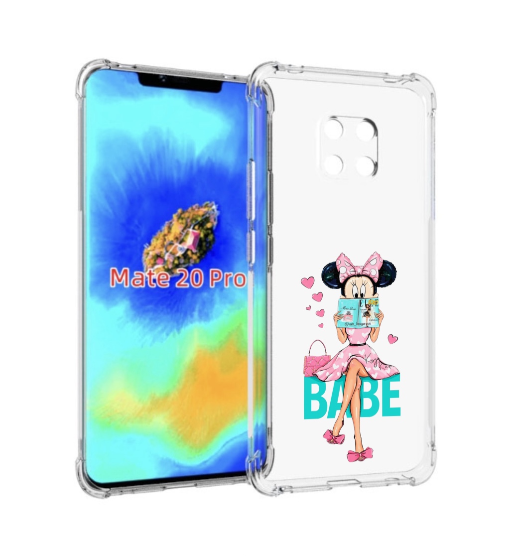 Чехол MyPads Бейби-микки для Huawei Mate 20 Pro/Mate 20 RS 6.39