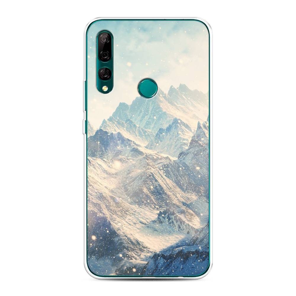 

Чехол Awog на Huawei Y9 Prime 2019 "Горы 4", Голубой, 611950-4